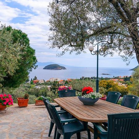 Villa Elia Kavala - Mediterranean Holiday Villa PalaiónTsiflíkion Eksteriør bilde
