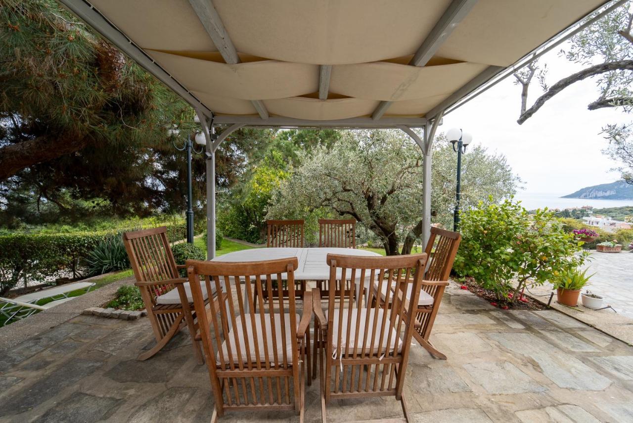 Villa Elia Kavala - Mediterranean Holiday Villa PalaiónTsiflíkion Eksteriør bilde