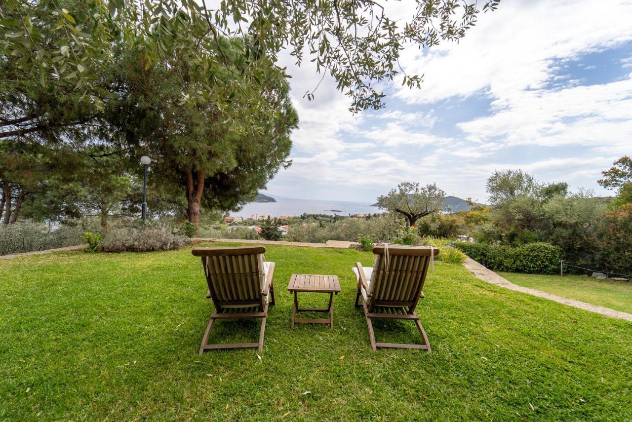 Villa Elia Kavala - Mediterranean Holiday Villa PalaiónTsiflíkion Eksteriør bilde