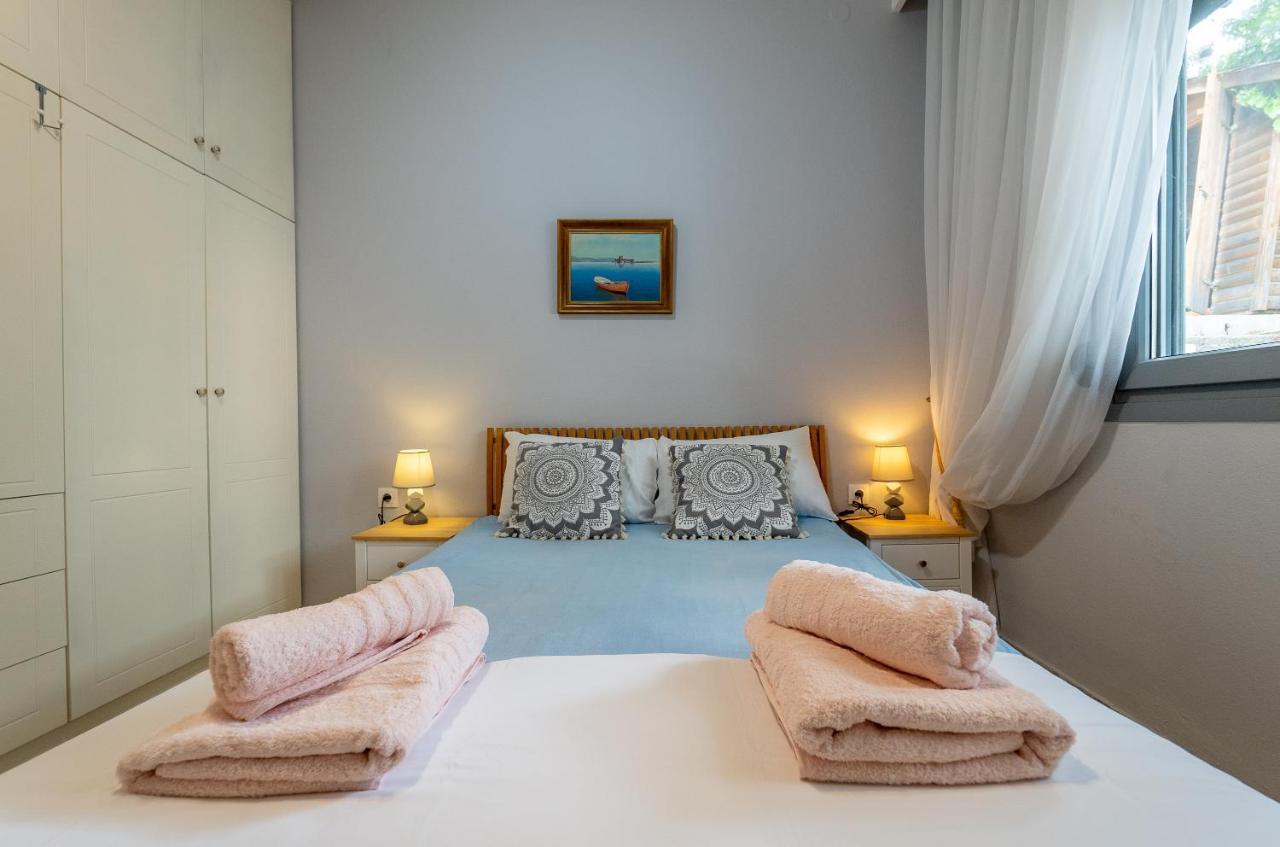 Villa Elia Kavala - Mediterranean Holiday Villa PalaiónTsiflíkion Eksteriør bilde