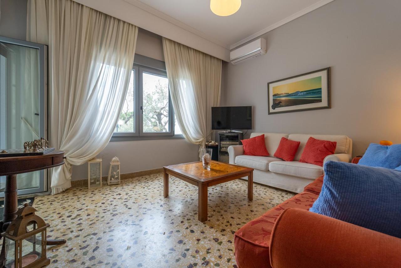 Villa Elia Kavala - Mediterranean Holiday Villa PalaiónTsiflíkion Eksteriør bilde