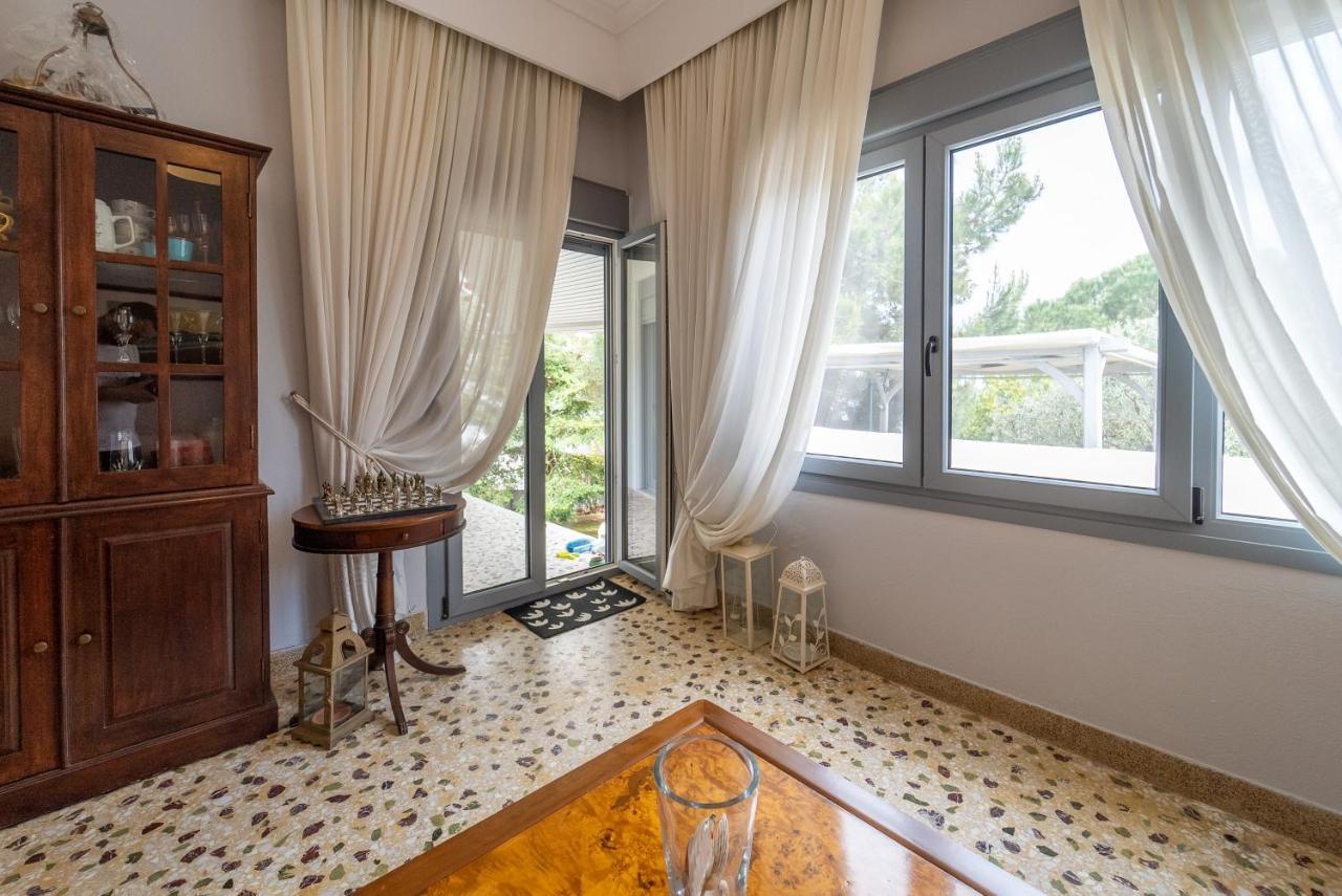 Villa Elia Kavala - Mediterranean Holiday Villa PalaiónTsiflíkion Eksteriør bilde