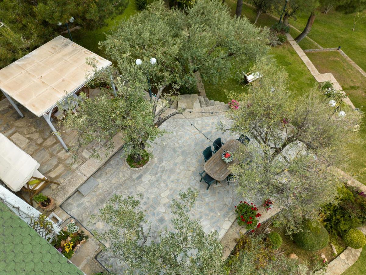 Villa Elia Kavala - Mediterranean Holiday Villa PalaiónTsiflíkion Eksteriør bilde